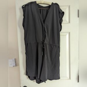INC Earth Black romper